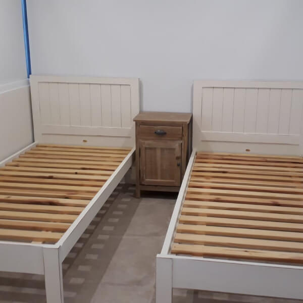 Cama tablero a tablillas