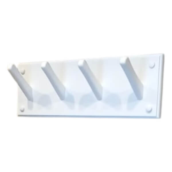 Perchero pared blanco