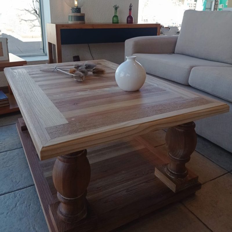 Mesa living varias maderas